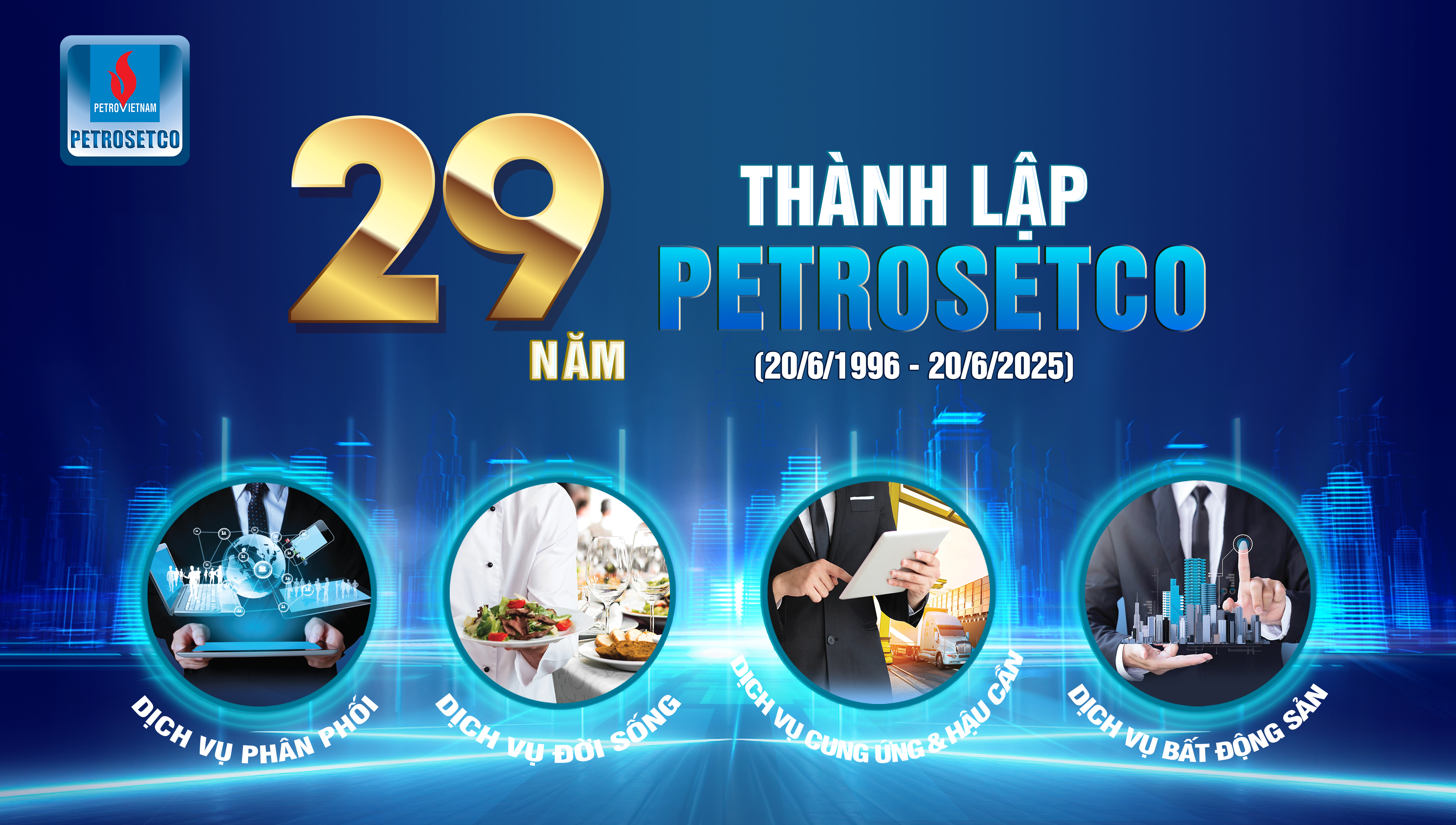 PETROSETCO: 29 NĂM VỮNG VÀNG "CHUYÊN TAY - CHUYÊN TÂM"