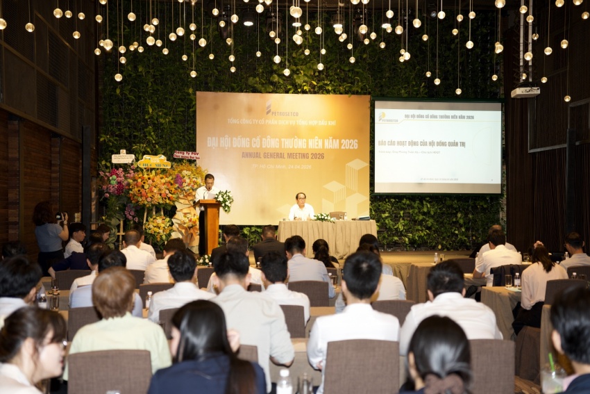 PETROSETCO tổ chức thành công Đại hội Đồng Cổ đông thường niên năm 2026: tăng vốn điều lệ, mở rộng dư địa tăng trưởng