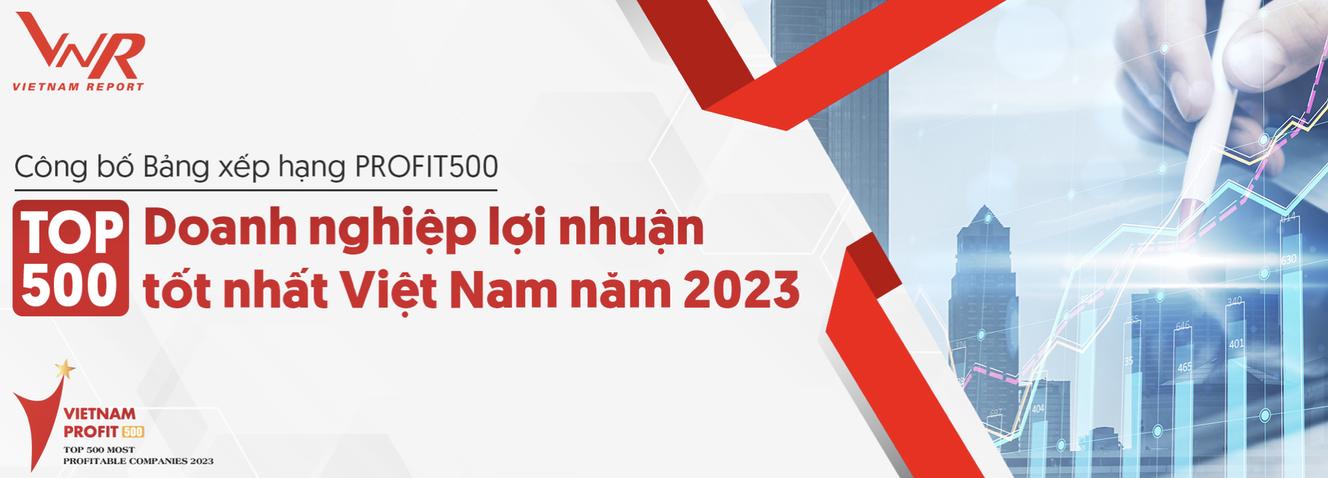 PETROSETCO có mặt trong bảng xếp hạng PROFIT500 - Top 500 Doanh nghiệp có lợi nhuận tốt nhất Việt Nam năm 2023 theo báo cáo đánh giá của tổ chức Vietnam Report.