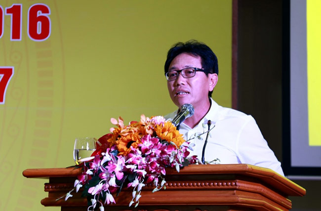 Ông Nguyễn Vũ Trường Sơn phát biểu chỉ đạo hội nghị